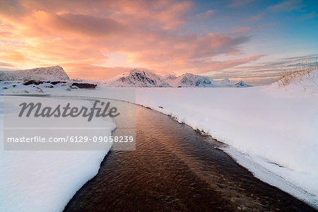 Haukland beach,Lofoten Islands,Norway