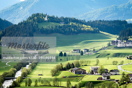 Mareta / Mareit, Racines / Ratschings, Bolzano province, South Tyrol, Italy. The church Sankt Magdalena