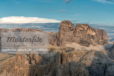 Sesto / Sexten, province of Bolzano, Dolomites, South Tyrol, Italy. The Croda dei Toni