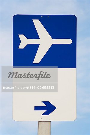 Airport sign