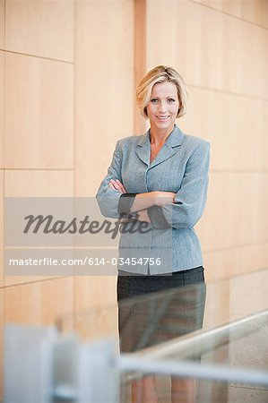 Businesswoman in office