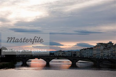 Ponte Santa Trinita and River Arno, Florence, Italy
