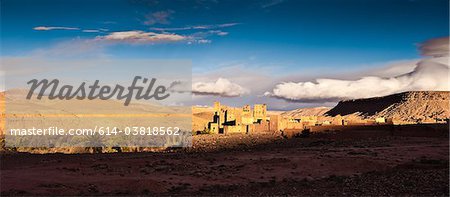 Kasbah at Tamdaght, Morocco, North Africa