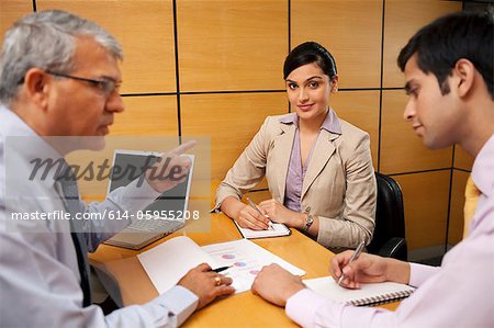 Portrait of a female executive