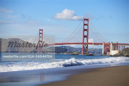 Golden Gate Bridge and San Francisco Bay, California, USA