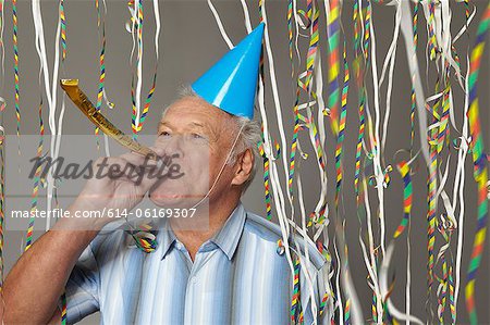 Party Streamer Stock Photo, Royalty-Free