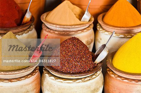 Spice market, Houmt Souk, Djerba, Tunisia