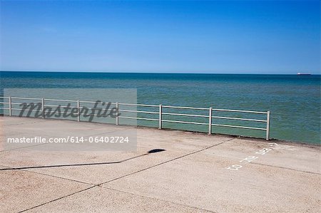 Promenade by the sea, Margate, Kent, UK