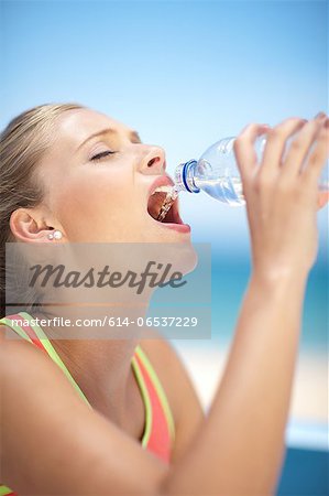 Glass Water Jug Stock Photo, Picture and Royalty Free Image. Image