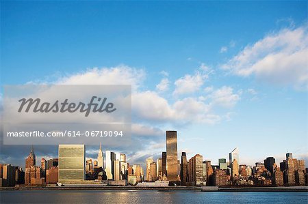 New York City skyline and waterfront