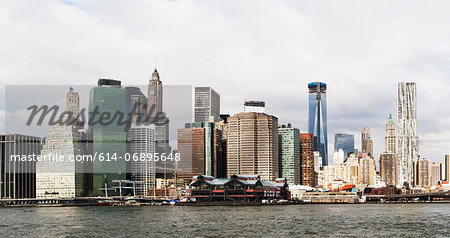 Manhattan skyline, New York City, USA Manhattan skyline, New York City, USA