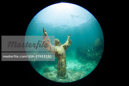 Statue of Christ of the Abyss.