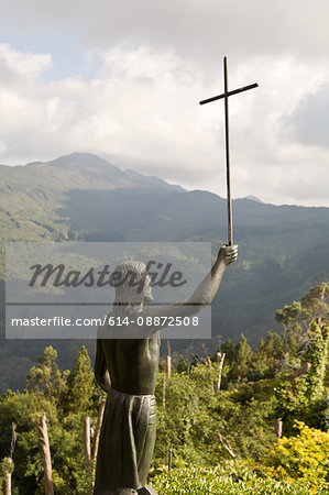 Statue of Jesus, Botoga, Colombia