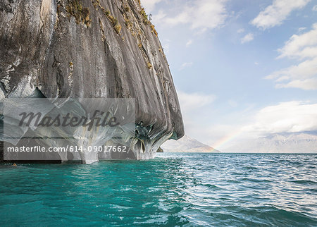 Marble caves, Puerto Tranquilo, Aysen Region, Chile, South America