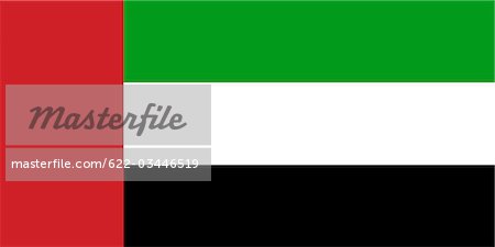 United Arab Emirates National Flag