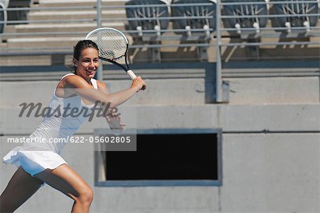 Young Female Tennis Player