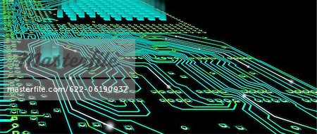 Computer Chip Structure Computer Chip Structure
