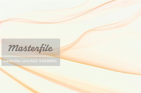 Orange smoke on white background Orange smoke on white background
