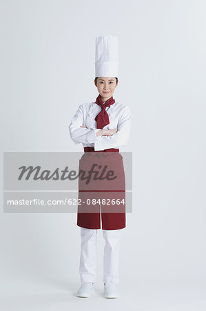 Attractive Japanese chef