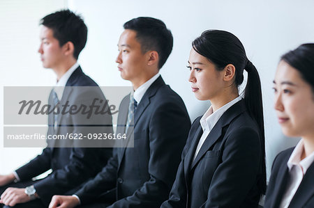 Young Japanese businesspeople