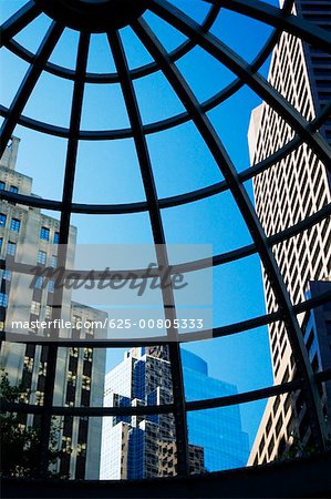 Low angle view of an atrium, Boston, Massachusetts, USA