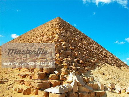 Close-up of a pyramid, Giza Pyramids, Giza, Cairo, Egypt