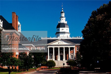 State Capitol Building in Annapolis , Maryland