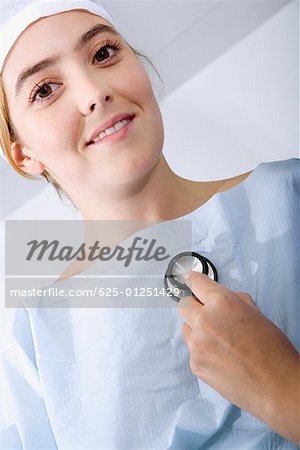 Premium Photo  Close up of doctors medical stethoscope and patient medical  information