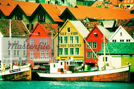 Buildings at the waterfront, Bergen, Norway