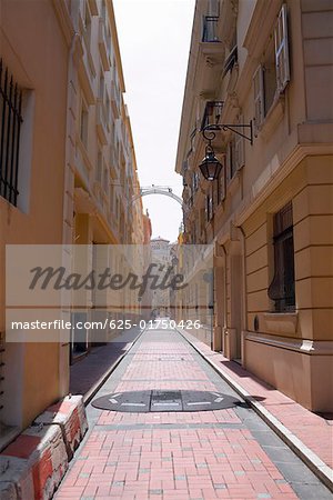 Buildings along a street, Monte Carlo, Monaco