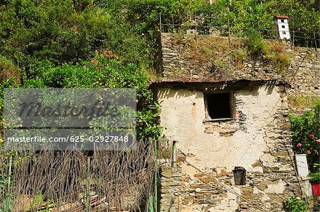 Low angle view of a house, Vernazza, La Spezia, Liguria, Italy