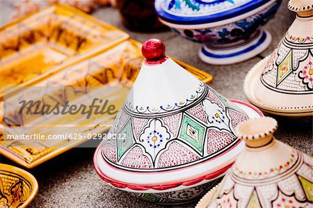 Close-up of craft products, Porto Antico, Genoa, Liguria, Italy