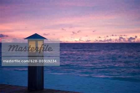 Lantern at the beach