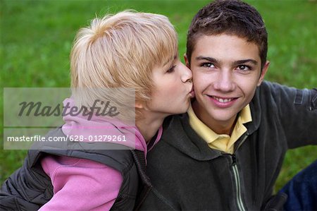 Teen Boys Kissing