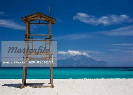 Watchtower at beach