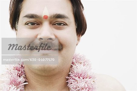 Portrait of a priest smiling