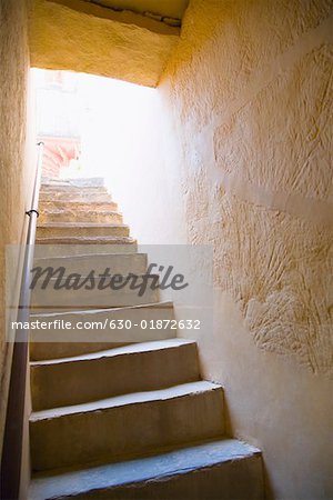 Low angle view of a staircase