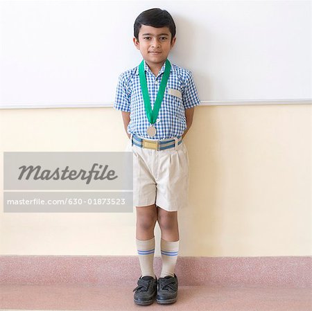 Primary Boy Standing