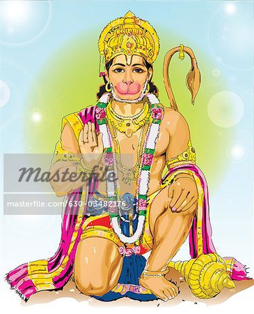 Hindu god Hanuman