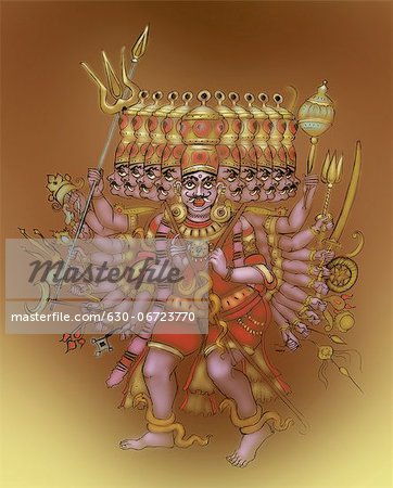 Ravana the Demon king Ravana the Demon king