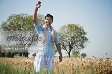 Portrait of an Indian Female Farmer in Traditional Dress. Indian Girl Farmer  Working in the Fields Stock Photo - Image of cheerful, field: 232440890