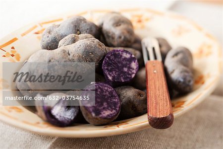 Purple potatoes