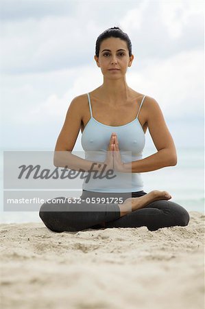 Young Man Practicing Yoga Reverse Prayer Pose Stock Photo - Download Image  Now - Praying, Reversing, Yoga - iStock