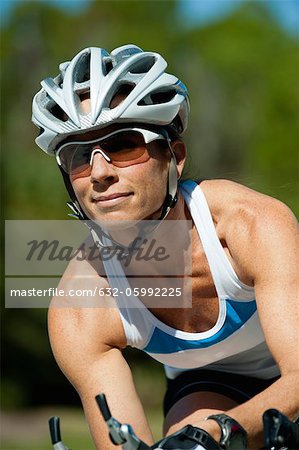 Female cyclist