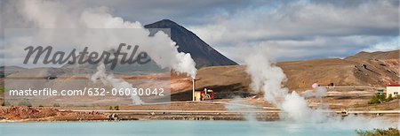 Geothermal power station, Iceland