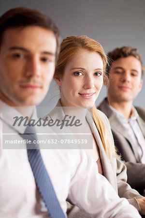 Young business professionals, portrait