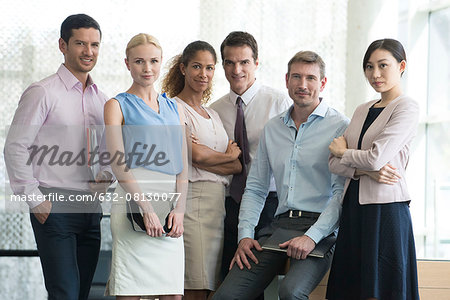 Business team, portrait Business team, portrait