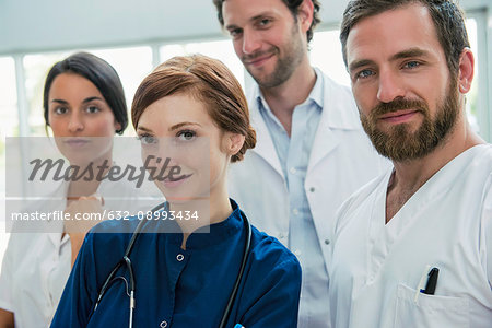 Healthcare workers, portrait