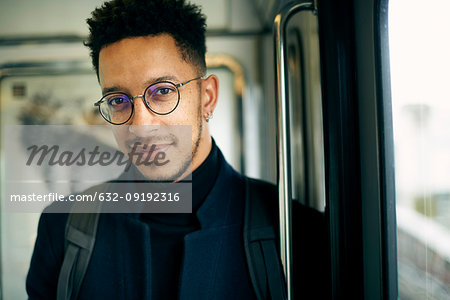 Portrait of smiling businessman