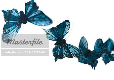 Fake butterflies